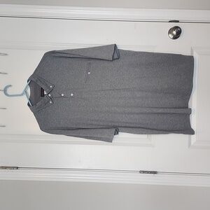 Thomas Dean Short Sleeve Polo Shirt Size Large